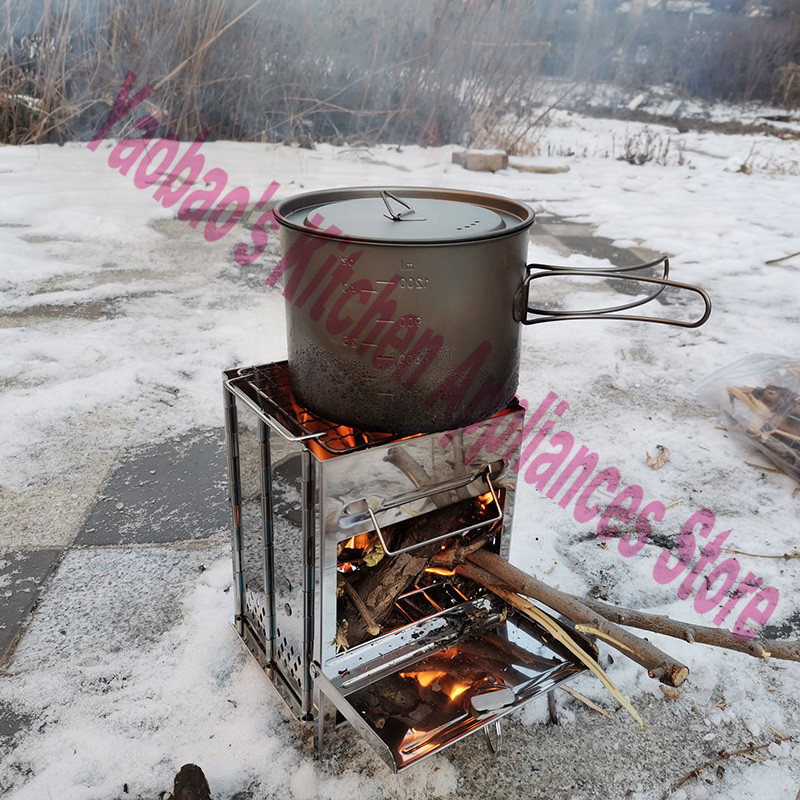 Wood Stove Outdoor Camping Equ - Camping Outdoor Cooking Equipment reseña y precio