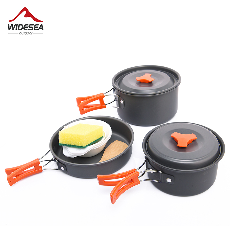 Widesea Camping Outdoor Cookwa - Camping Cooking All In One reseña y precio