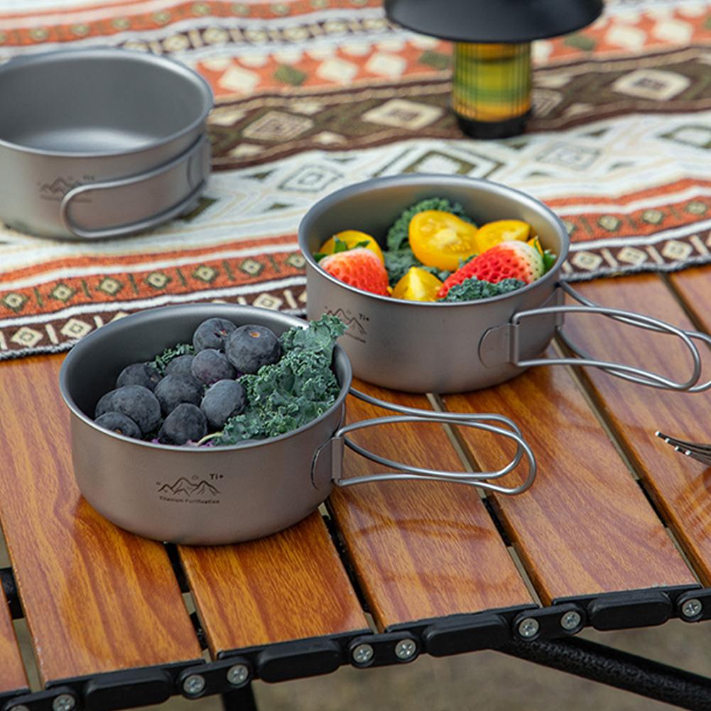 Ultralight Camping Pot Portabl - Camping No Cooking Meals reseña y precio