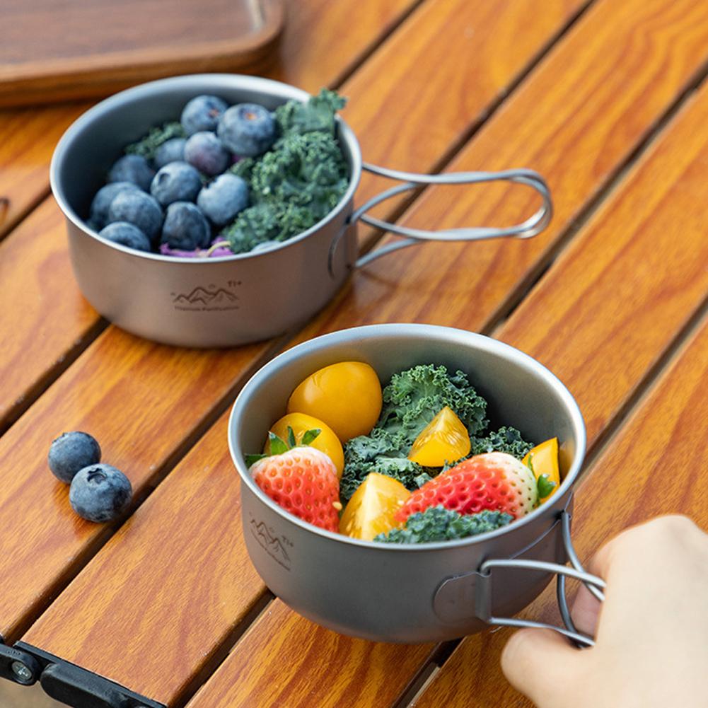 Ultralight Camping Pot Portabl - Camping No Cooking Meals reseña y precio