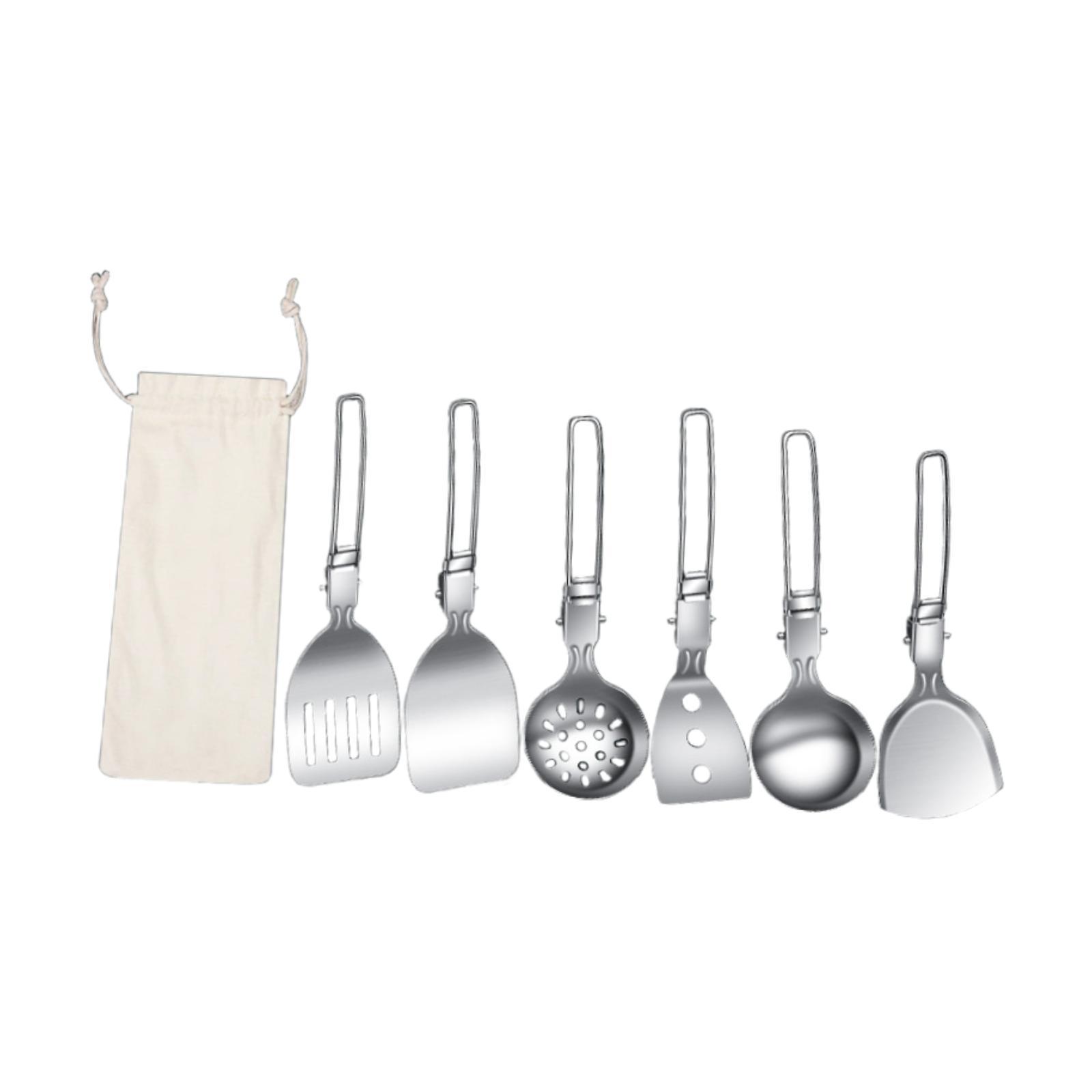 Folding Camping Cookware Kit S - Camping Cooking Essentials Kit reseña y precio