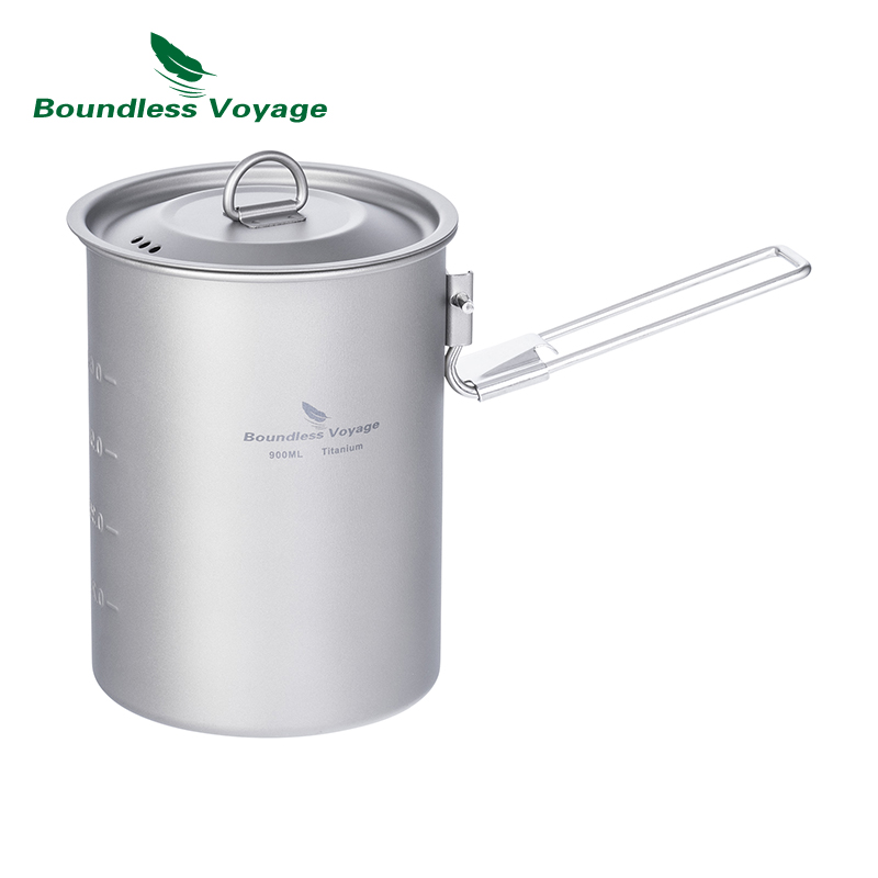 Boundless Voyage 900ml Titaniu - Camping Lightweight Cooking Pot reseña y precio