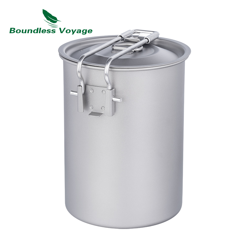 Boundless Voyage 900ml Titaniu - Camping Lightweight Cooking Pot reseña y precio