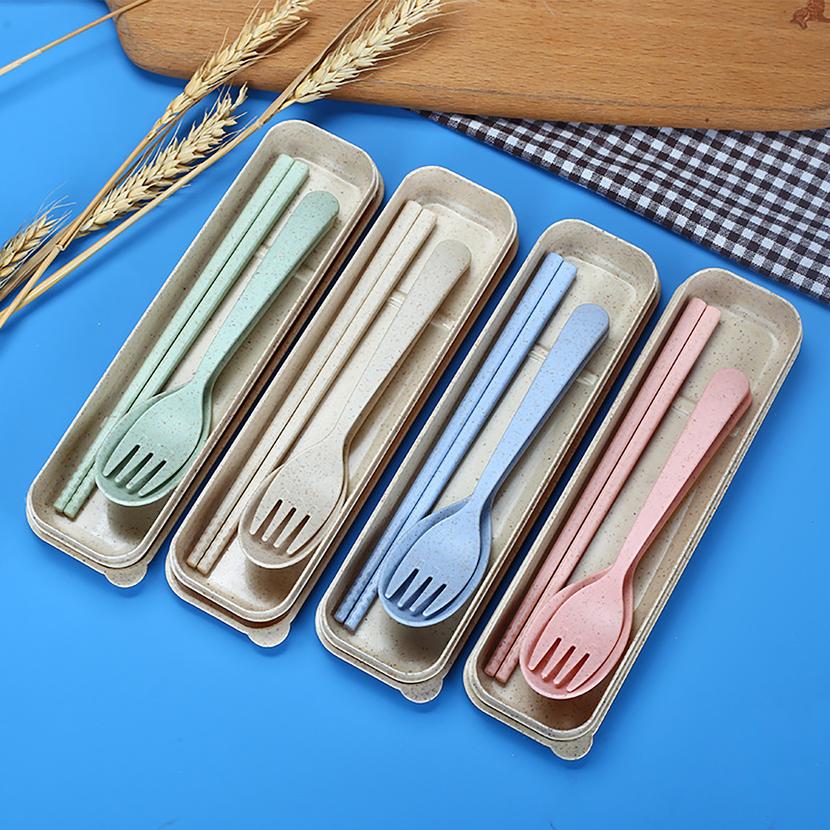 Fork Spoon Chopsticks Bowls Cu - Camping Outdoor Cooking Table reseña y precio