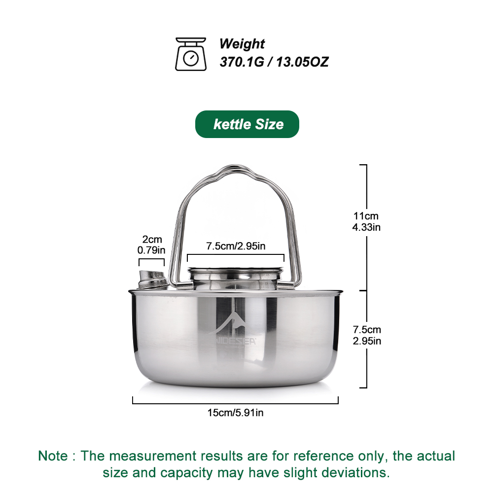 Widesea Camping Outdoor 1.7L S - Camping Cooking Unit reseña y precio