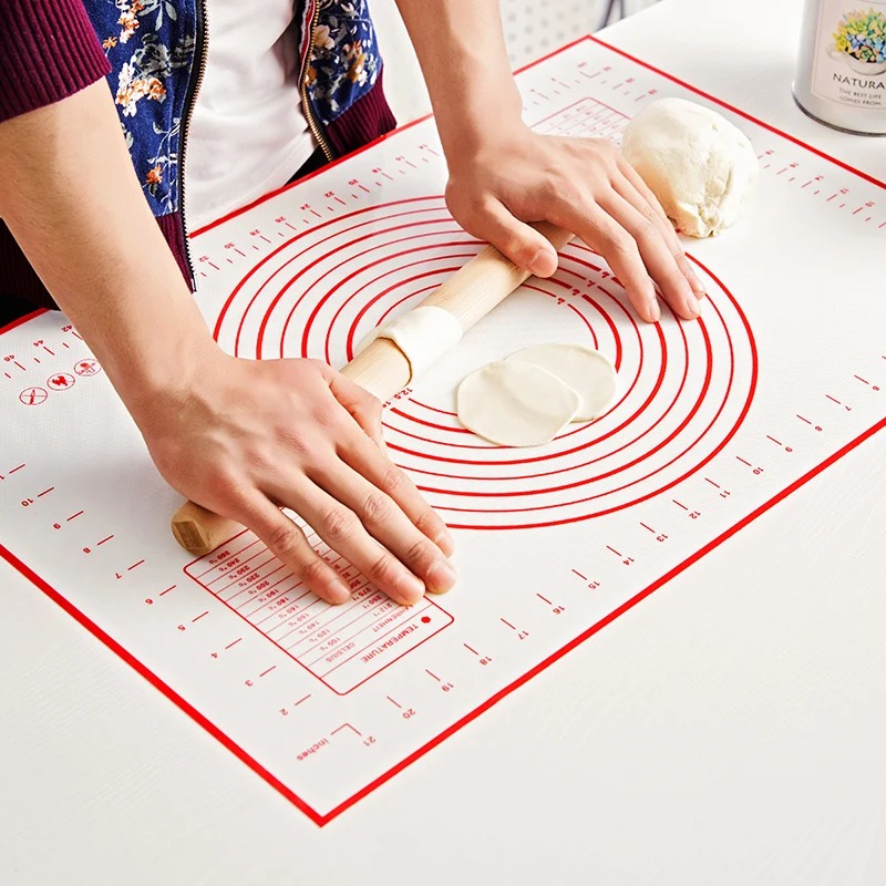 Silicone Baking Mat Kneading P - Camping Cooking Mat reseña y precio