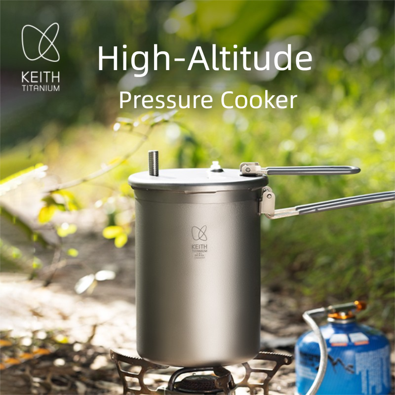 Keith Pure Titanium Outdoor Pr - Camping Lightweight Cooking Pot reseña y precio