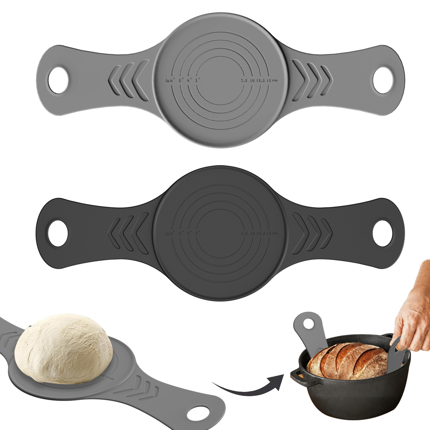 1/2PCS Fiber-Free Silicone Sil - Camping Cooking Mat reseña y precio