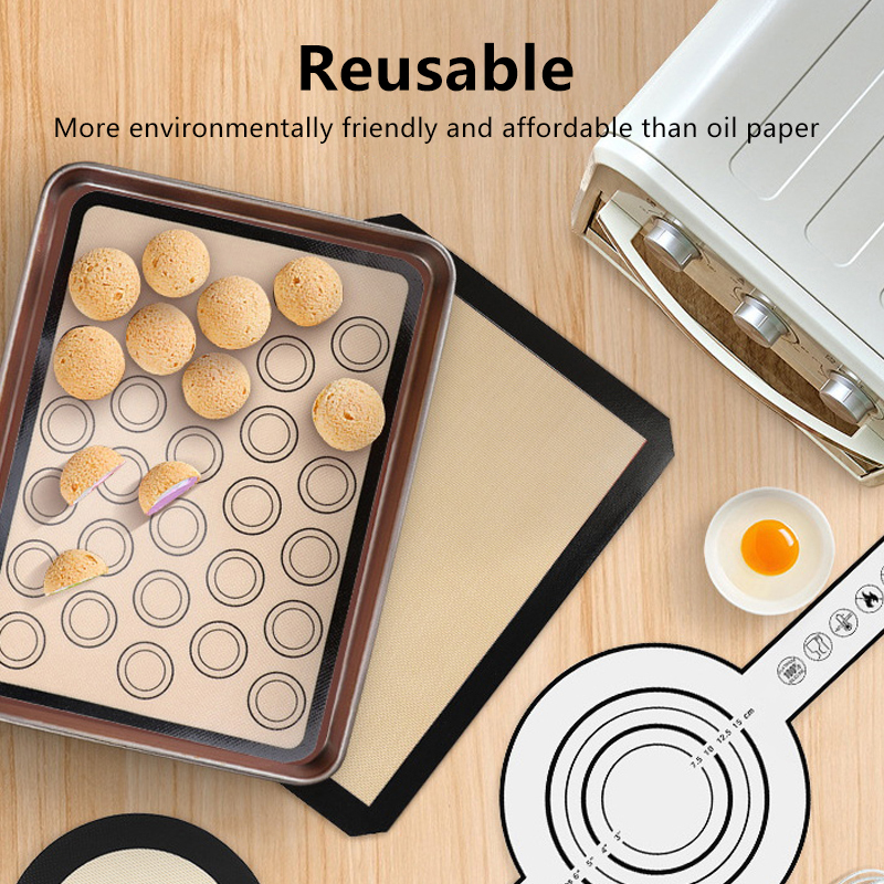 1Pc 42x29.5cm Silicone Baking  - Camping Cooking Mat reseña y precio