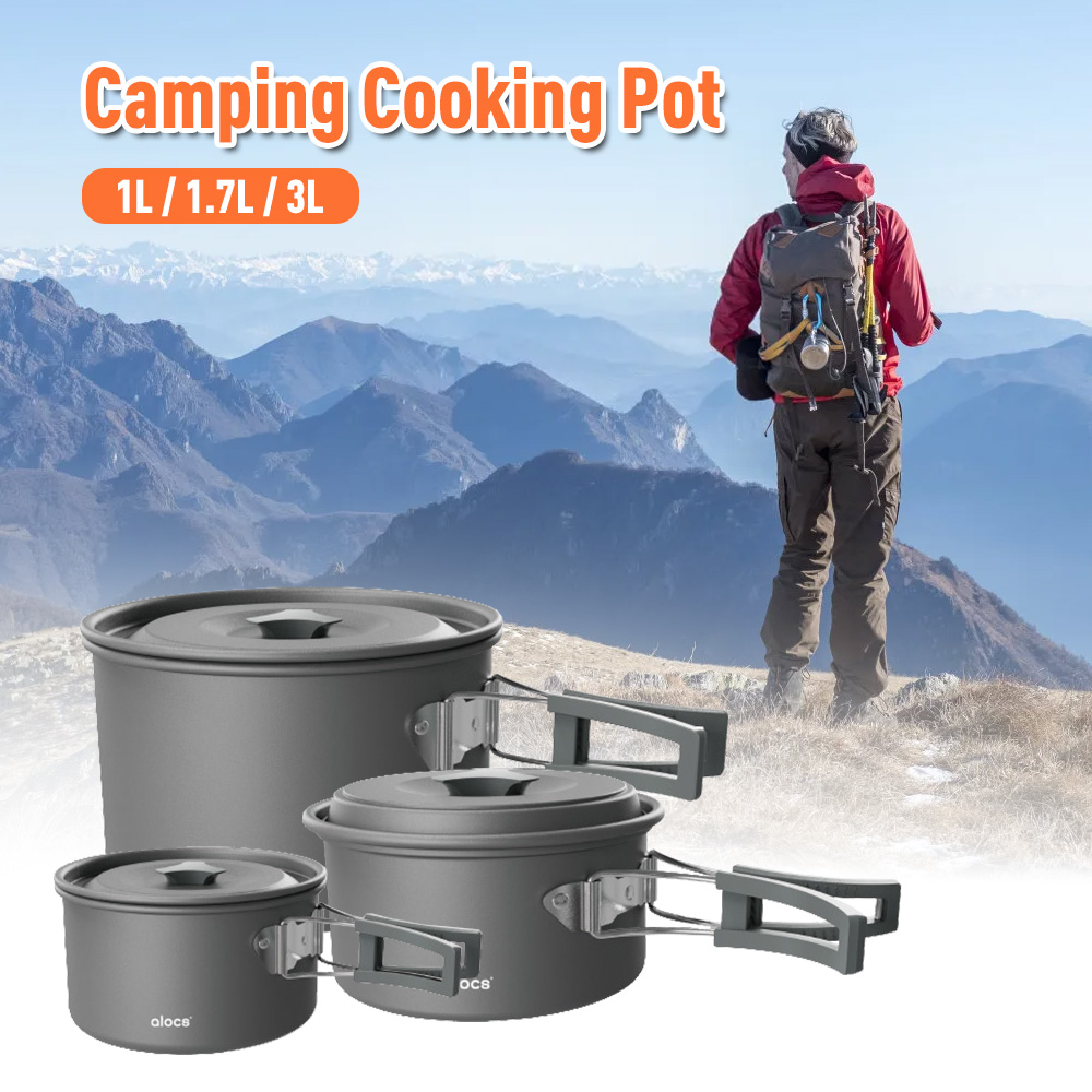 Camping Cooking Pot Aluminum A - Camping Cooking Unit reseña y precio
