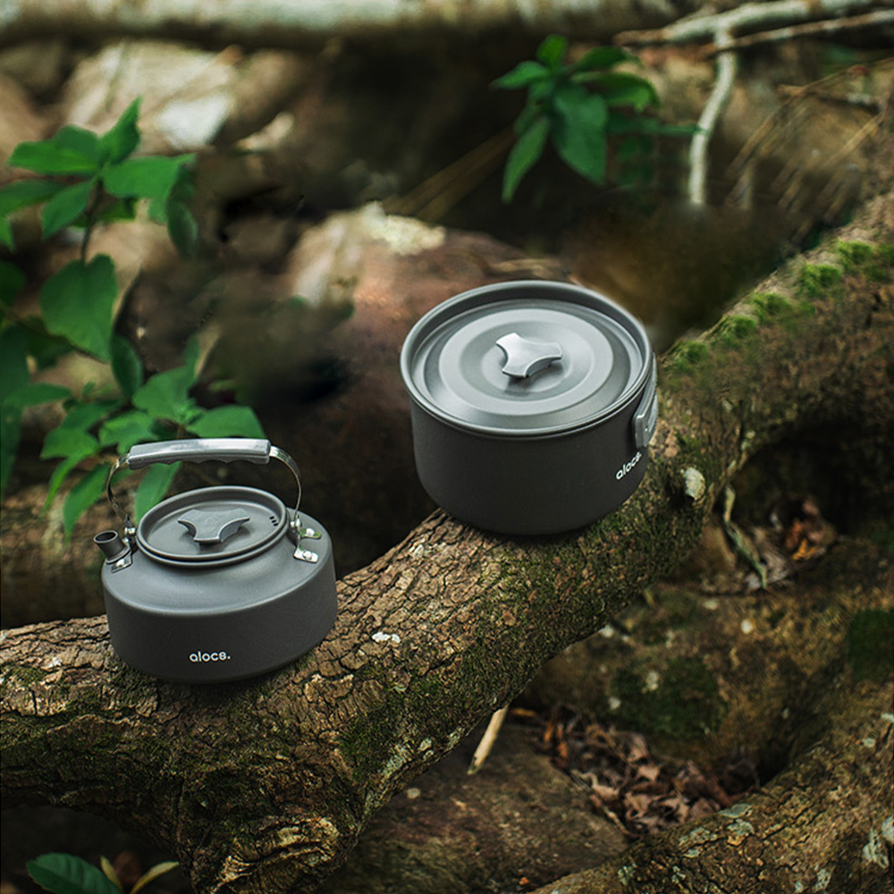 Camping Cooking Pot Aluminum A - Camping Cooking Unit reseña y precio