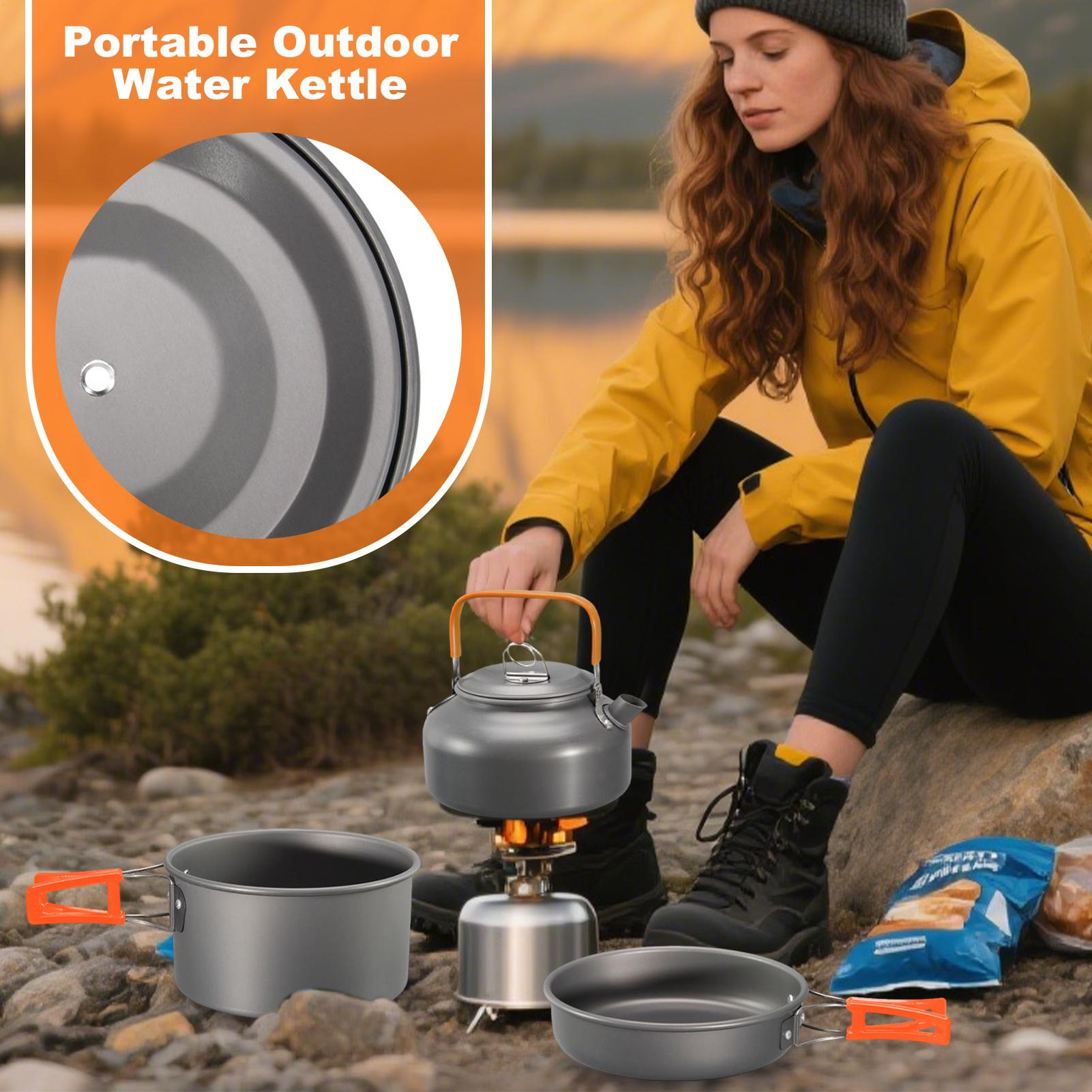 Camping Cookware Camping Cook  - Camping Lightweight Cooking Pot reseña y precio