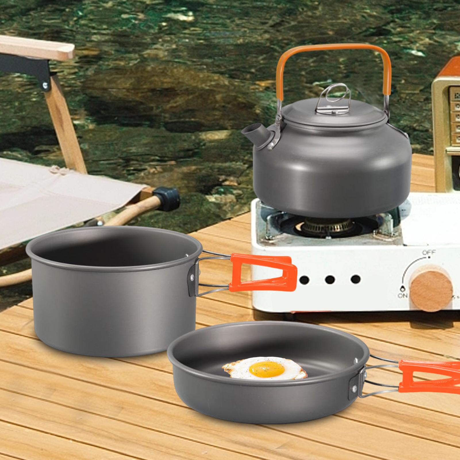 Camping Cookware Camping Cook  - Camping Lightweight Cooking Pot reseña y precio