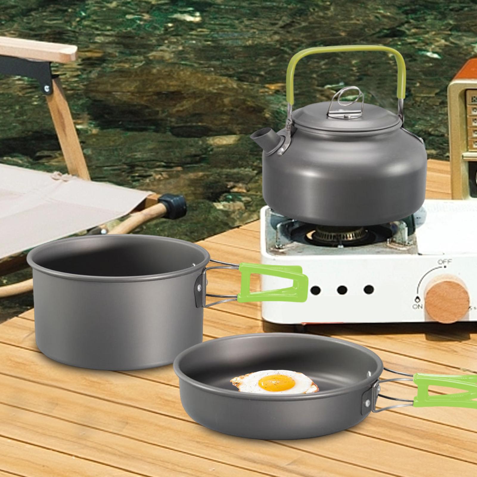 Camping Cookware Camping Cook  - Camping Lightweight Cooking Pot reseña y precio