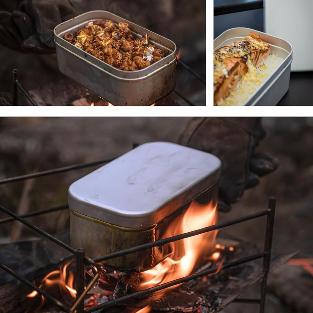 Foldable Bento Box Handle, Lun - Camping Outdoor Cooking Equipment reseña y precio
