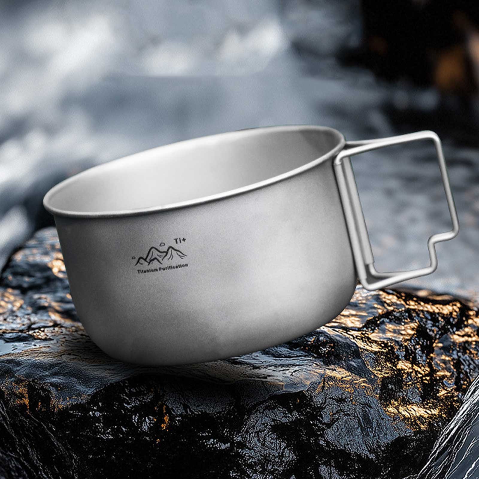 1.2/1.4L Titanium Camping Pot  - Camping Lightweight Cooking Pot reseña y precio