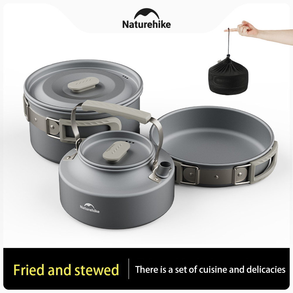 Naturehike Outdoor Pot Set,Cam - Camping Outdoor Cooking Equipment reseña y precio