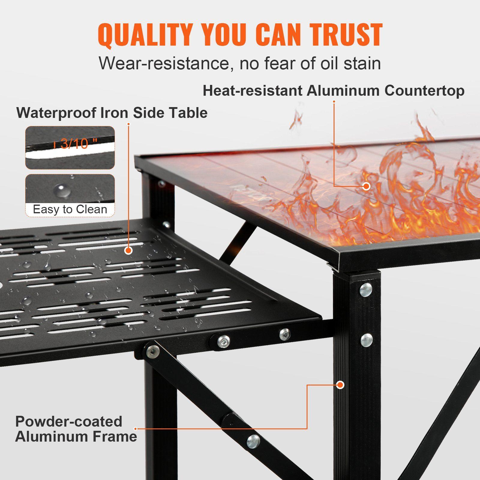 All-in-one 49.6in Aluminum Cam - Camping Cooking All In One reseña y precio