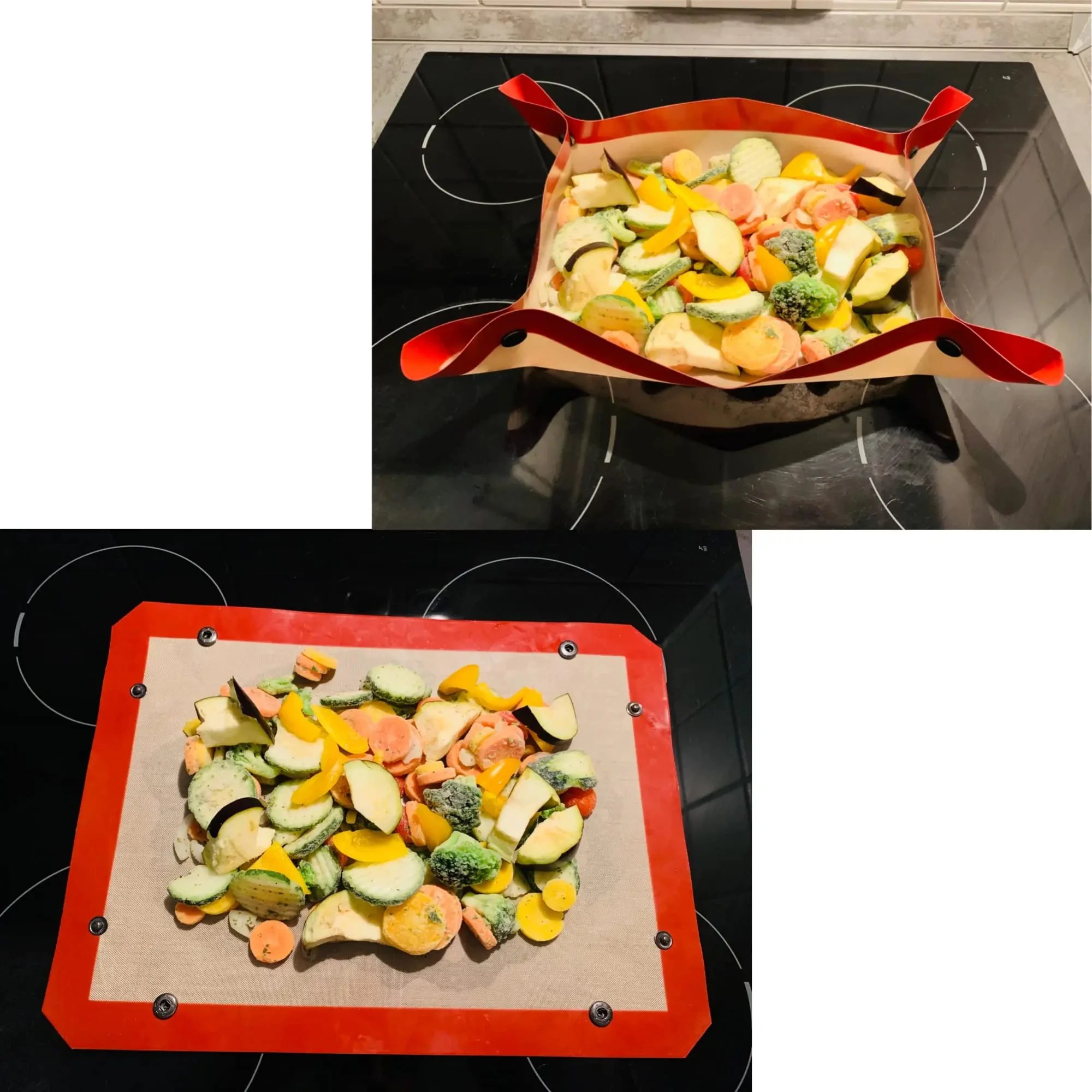 Anti-Leak Silicone Baking Mat  - Camping Cooking Mat reseña y precio