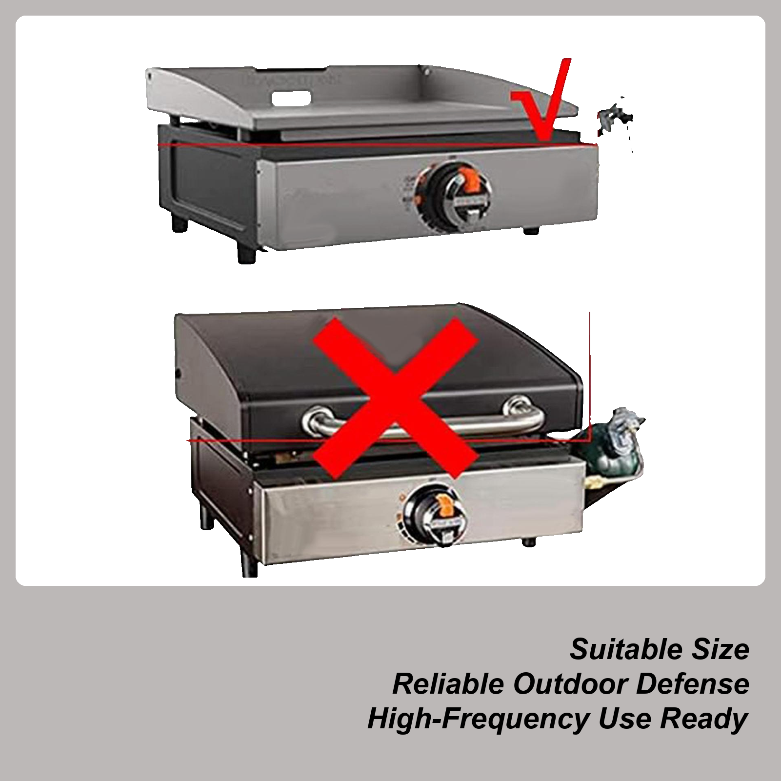 Grilling Cover Heavy Duty Wate - Camping Outdoor Cooking Table reseña y precio